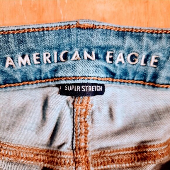 AE Super Stretch Hi-Rise Jegging Size 6 - Picture 3 of 12